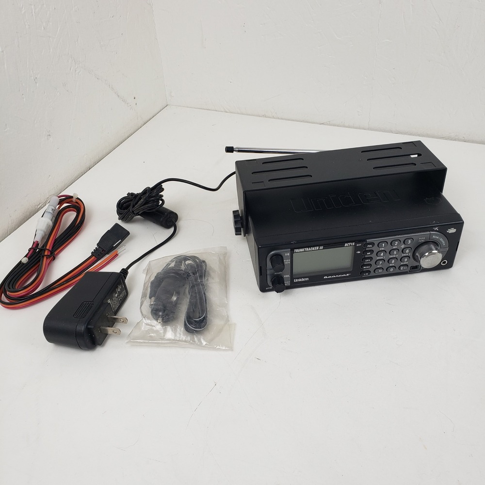 Uniden Bearcat BCT15 TrunkTracker III Radio Scanner 2500 Channel Mobile Base